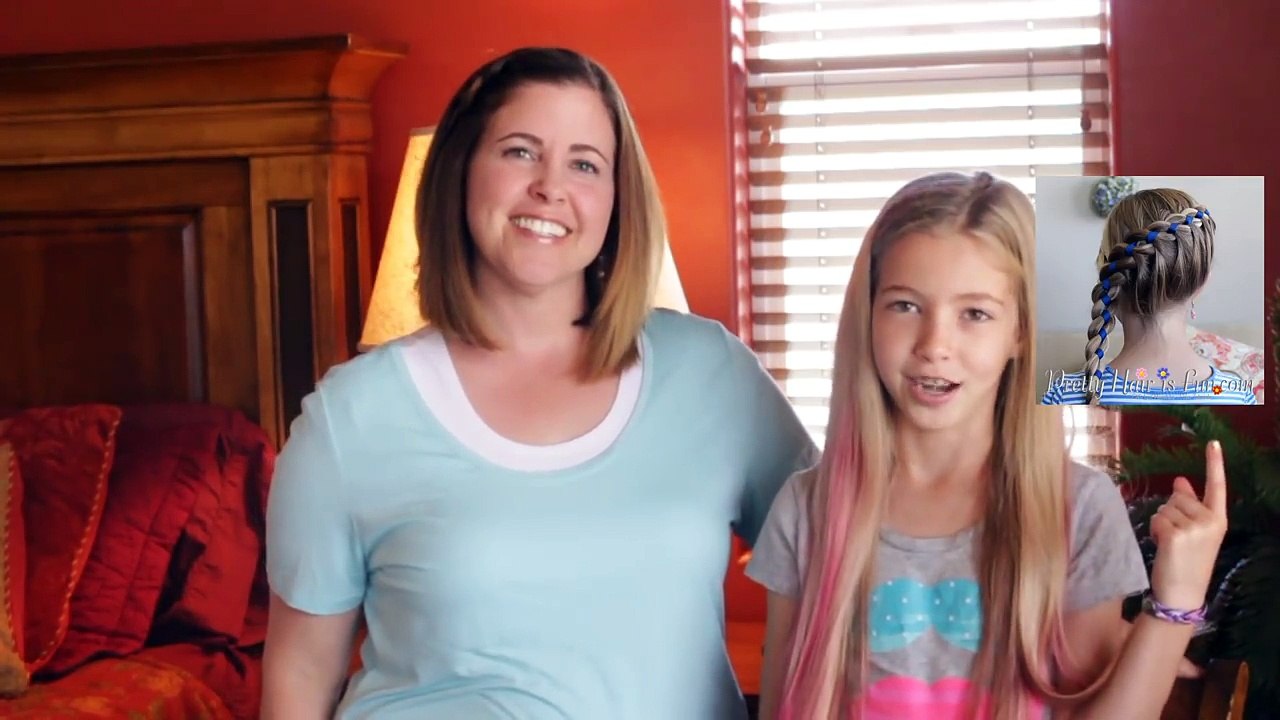 How To Do a French Four Strand, 3D, or Round Braid | Pretty Hair is Fun