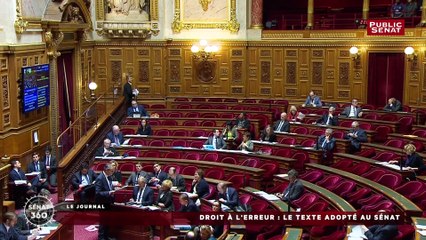 Download Video: Droit à l'erreur: le texte adopté au Sénat