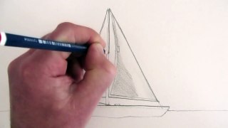How to Draw a Boat: Sailing Boat