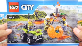 レゴ シティ 火山調査スタートセット 60120 火山調査トラック 60121 ／ LEGO CITY, LEGO City Volcano Explorers 60120 60121