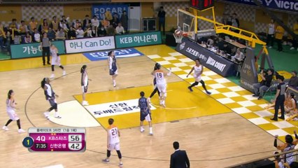 국민은행, 3년 만에 여자농구 챔프전 진출 / YTN