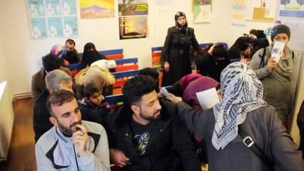 Mülteciler için sağlık polikliniği açıldı