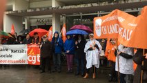 Manifestation à l'Ehpad