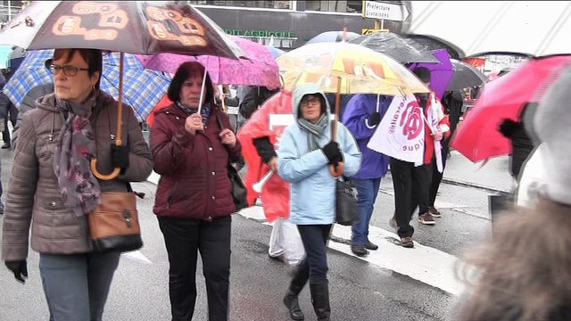 Un millier de retraités dans les rues d’Annecy