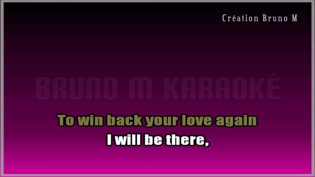 Scorpions - Still loving you [Je t'aime encore] KARAOKE / INSTRUMENTAL