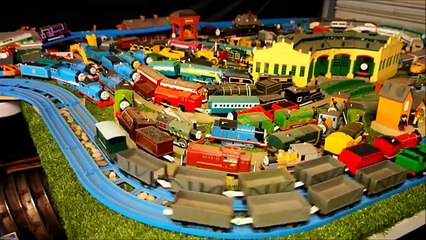 Plarail James new new version! Unboxing review and first run with new friends ;)