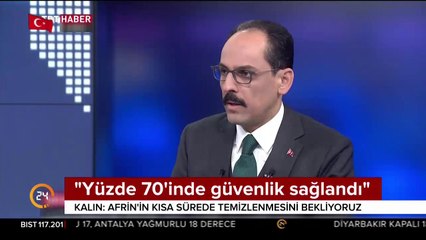 İbrahim Kalın'dan Afrin açıklaması