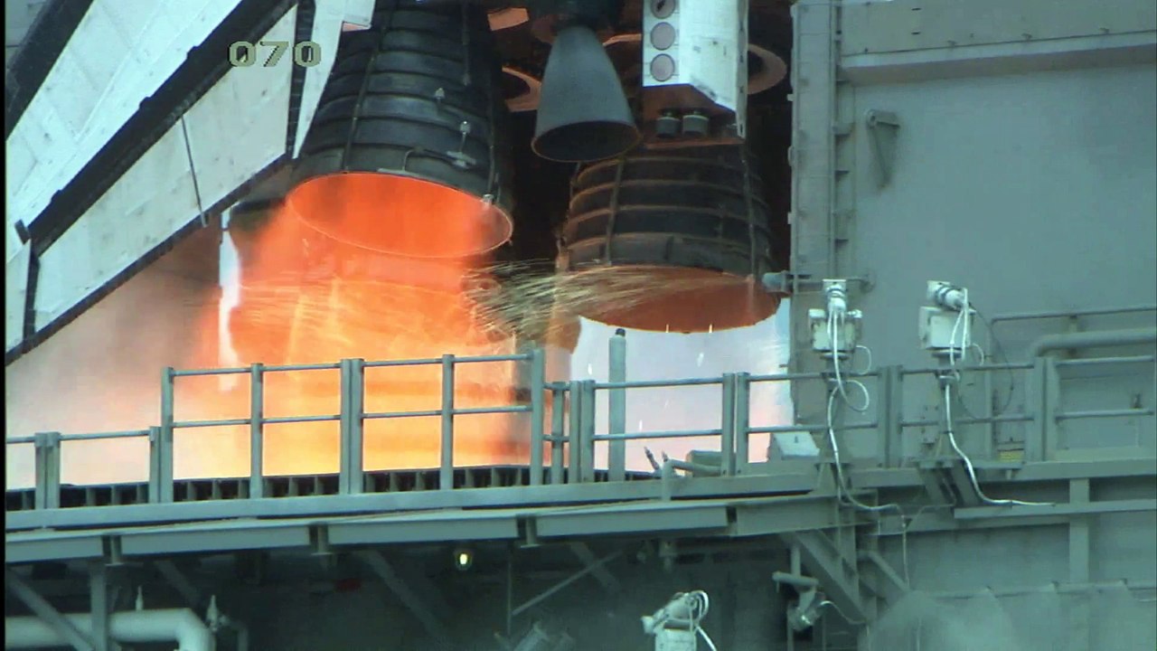Rocket launching video