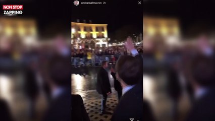 Emmanuel Macron : Ses retrouvailles avec un candidat de Secret Story (Vidéo)