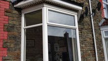 UPVC BAY WINDOW SUPPLIED AND INSTALLED IN CAERPHILLY SOUTH WALES