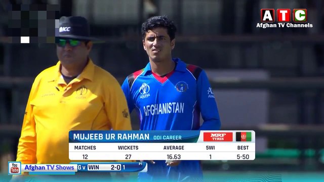Mujeeb Ur Rahman's got 3/33 West Indies at | What a bowling by him| Watch the three wickets here
