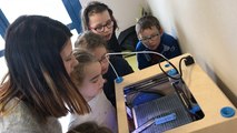 Une imprimante 3D dans les activités scolaires à Vire Normandie