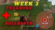 Fortnite Season 3 Week 3 Bullseyes Landings | Snobby Shores Treasure Location