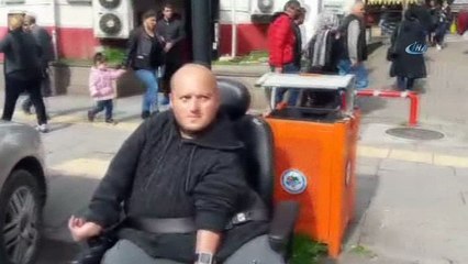 Engelli vatandaşın hatalı park çilesi