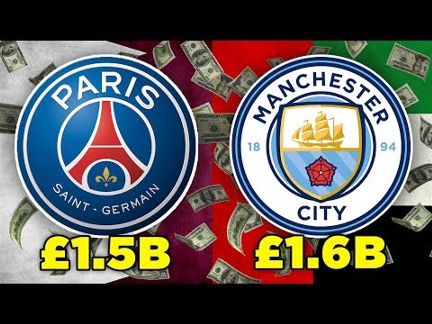 ⁣10 Football Clubs OWNED By Countries!