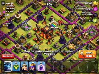 Clash of Clans - 135 Level 5 Minion Attack Epic WIN!!!!!