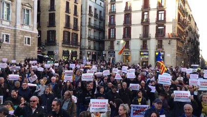 Concentració a Sant Jaume