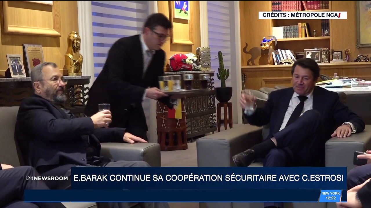 Ehud Barak continue sa coopération sécuritaire avec Christian Estrosi