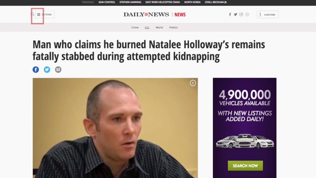 Man Who Claims He Burned Natalee Holloway's Remains Has Been Killed