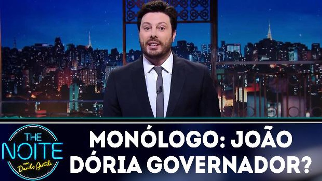 Monólogo: Prefeito Dória e Stephen Hawking