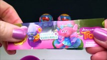 Dreamworks Trolls Chupa Chups Lollipops Blind Bags Series 1 Tins Opening Surprise Toys Kids Playing