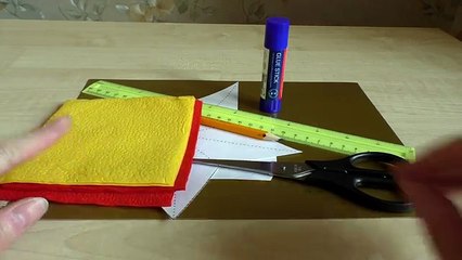 Вечный огонь. Поделка к 9 мая (ко дню Победы) своими руками.