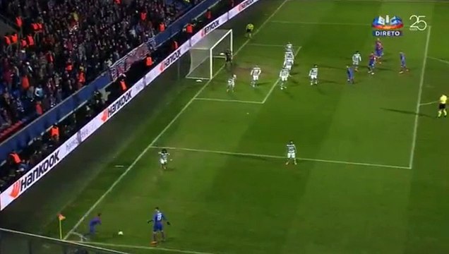Marek Bakos Goal HD - Plzen 1-0 Sporting 15.03.2018