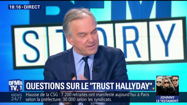 Héritage de Johnny Hallyday: première victoire pour Laura et David (1/2)