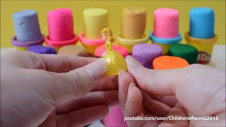 20 Surprise Eggs Play-Doh Unboxing