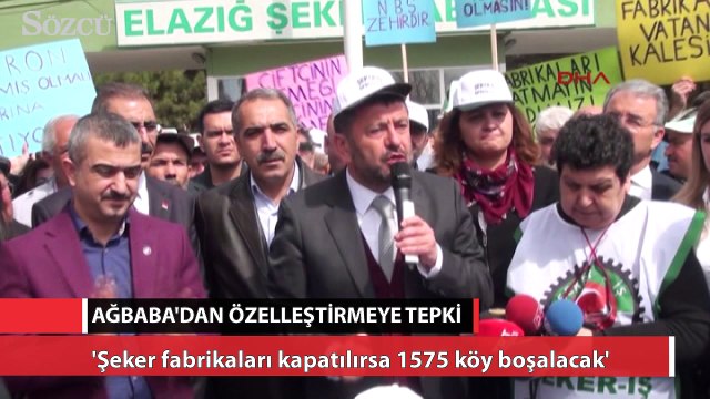 CHP'li Ağbaba'dan özelleştirmeye tepki