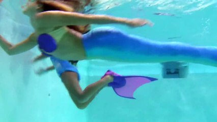 Little girl is a True Mermaid! MiKaylas Wish with Miracles for Kids and Mermaid Linden