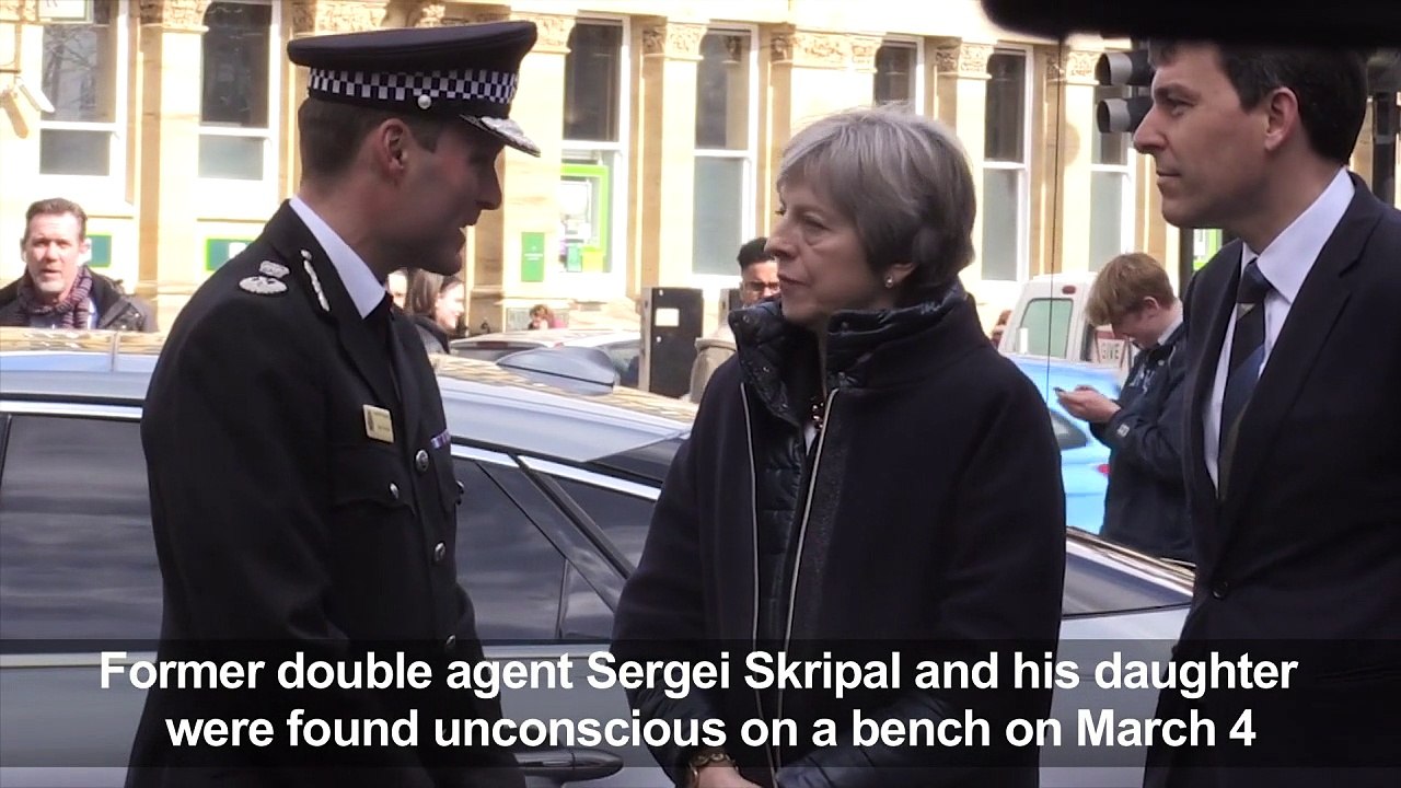 British PM vows 'united stance' on spy poisoning