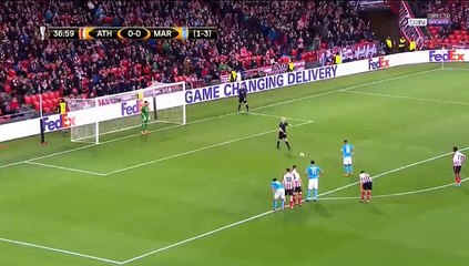 Dimitri Payet (Penalty)Goal HD - Ath Bilbao	0-1	Marseille 15.03.2018