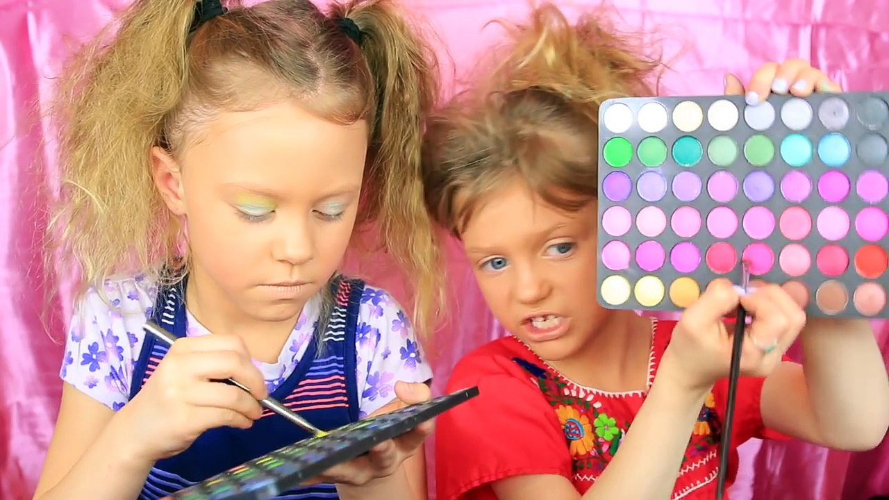 Cinderellas UGLY Step Sisters! Makeup and Hair Costume!