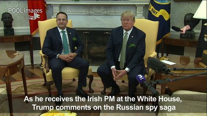 Trump: 'Certainly looks like Russians behind' spy attack in UK