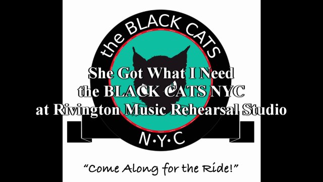 Black Cats NYC - She Got What I Need Live at Rivington Music Studios NYC