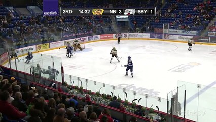 OHL North Bay Battalion - Moncada and Chenier score in 2 on 0 break