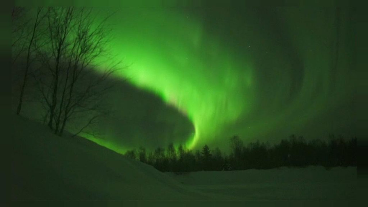 Mágicas auroras boreales en Finlandia
