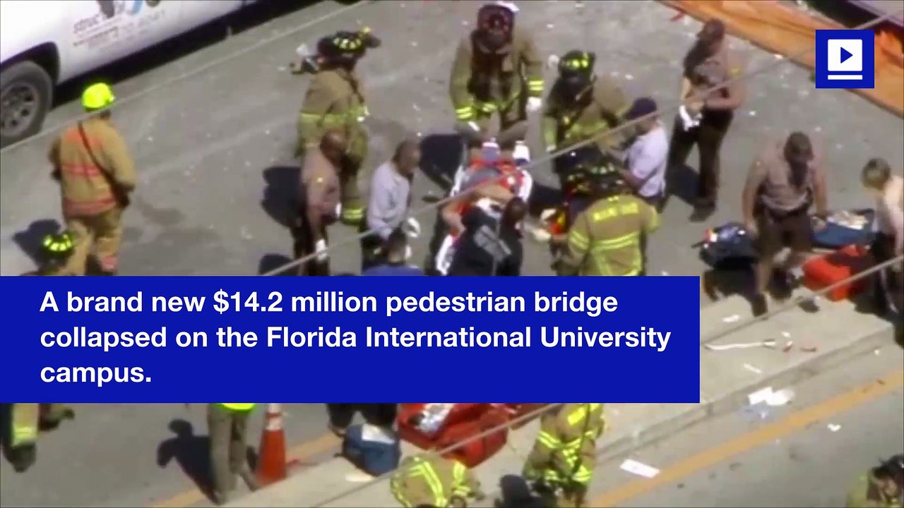 New Pedestrian Bridge in Miami Collapses, Killing Several People