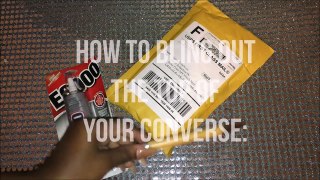 DIY | How To Bling The Top of Your Converse