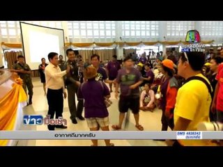 สมุทรสงคราม พ่อค้าแม่ค้าประท้วงยกเลิกอัมพวาโมเดล | ข่าวมื้อเช้า 16 ก.พ. 59