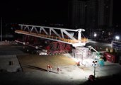 Timelapse Shows Construction of FIU Bridge That Later Collapsed