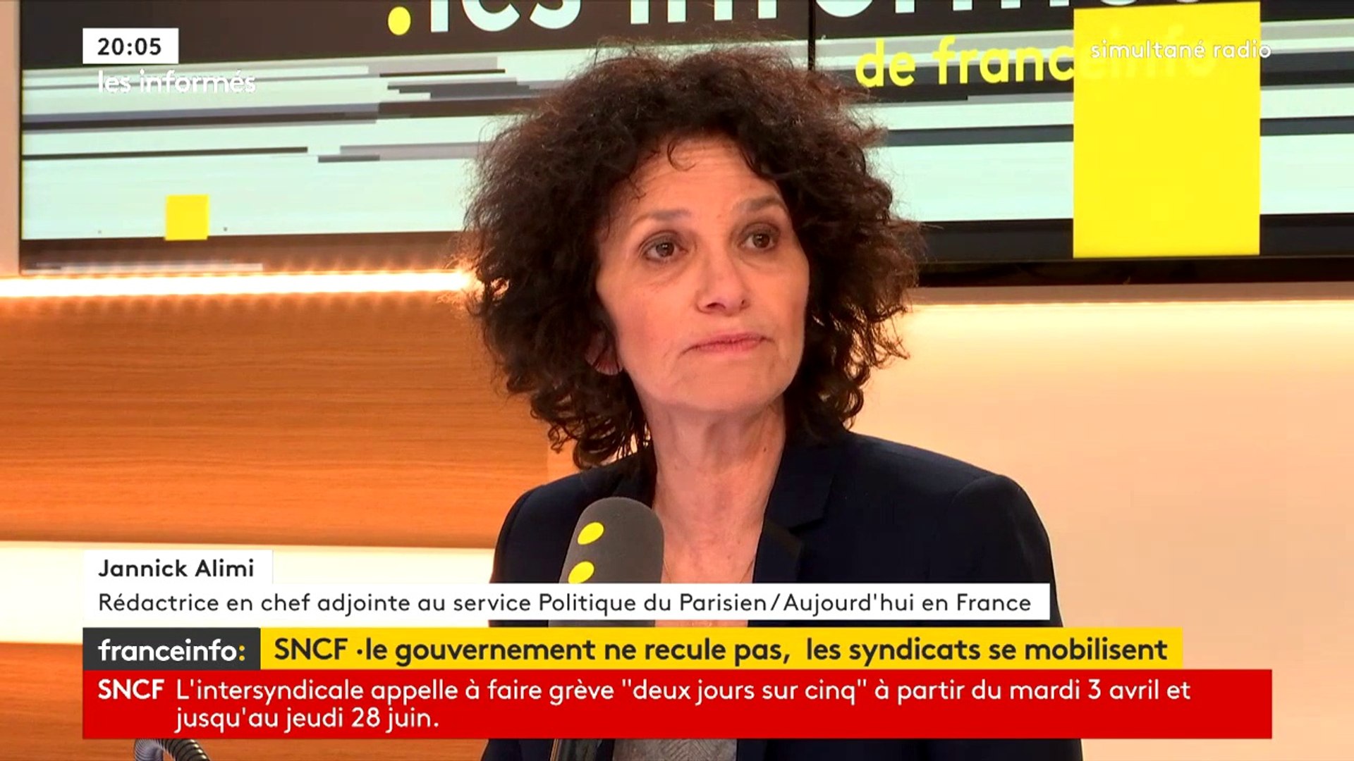 Qui Est La Mère De Jannick Alimi SNCF : "On ne se dirige pas vers un blocage de la France", estime la  journaliste Jannick Alimi - Vidéo Dailymotion