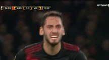 Hakan Calhanoglu Goal - Arsenal 1-1 Milan - 15.03.2018 ᴴᴰ