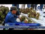 สุ่มตรวจทุเรียน จับพ่อค้าขายทุเรียนอ่อน | ข่าวรอบวัน | 18 มี.ค. 59