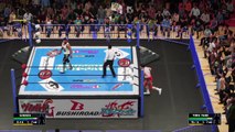 WWE 2K18 NJPW Japan Cup Night 6 2nd Round SANADA vs. Toru Yano