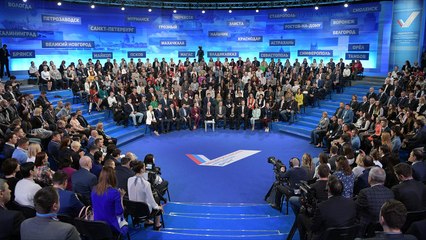 موقع الملفات الدولية في الحملات الانتخابية بروسيا