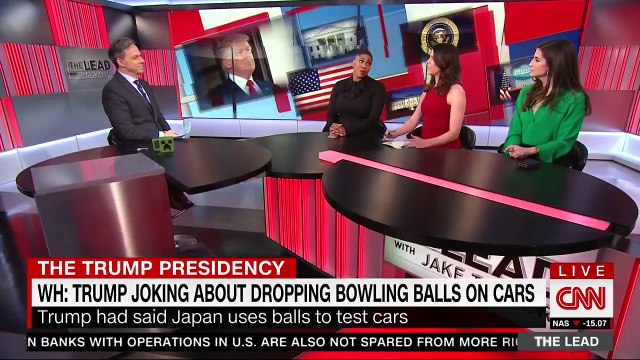 Jake found a video of Letterman doing a bowling ball test but there's little other proof of what Trump was talking about