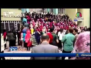 อัฒจันทร์ถ่ายรูปถล่ม  l  ข่าวมื้อเช้า l  30  มี.ค.  59