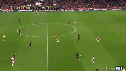 Welbeck  Goal HD - Arsenal	3-1	AC Milan 15.03.2018